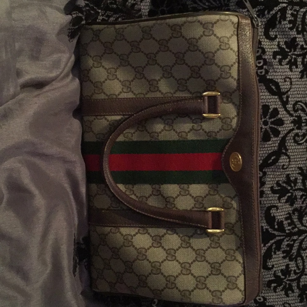 Gucci Vintage Boston Bag
